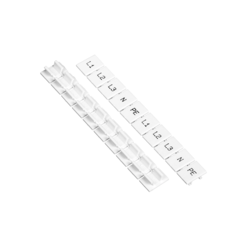 Տերմինալային շարքի նշագրում 8մմ, L1, L2, L3, N, PE : Meyertec – MTU-6ML